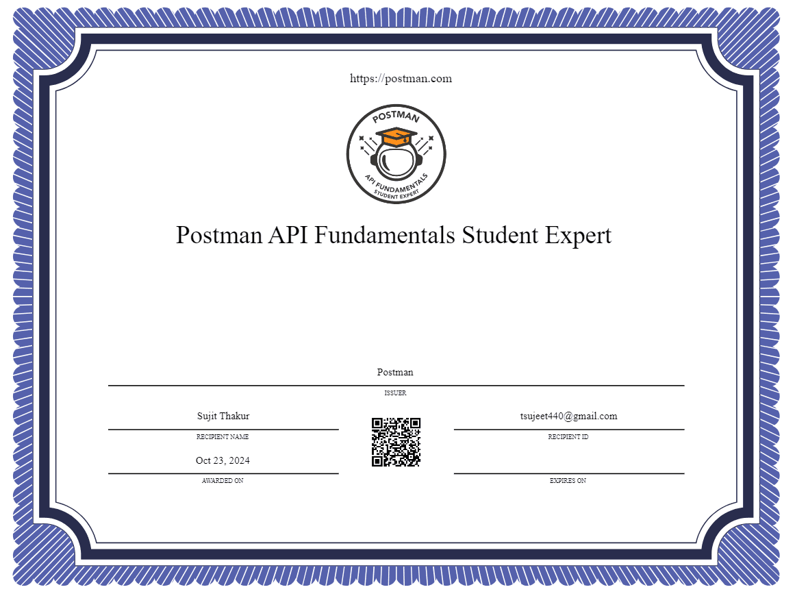 API Development with Postman